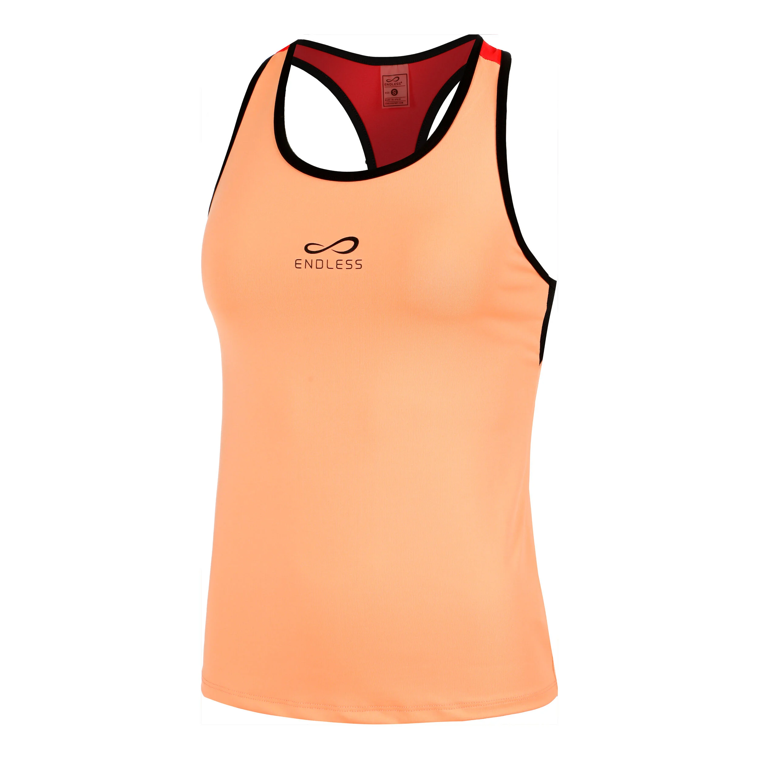 Flow Tank-Top Damen - Orange