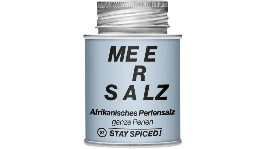 STAY SPICED! Gewürzmischung Afrikanisches Perlensalz 150 g