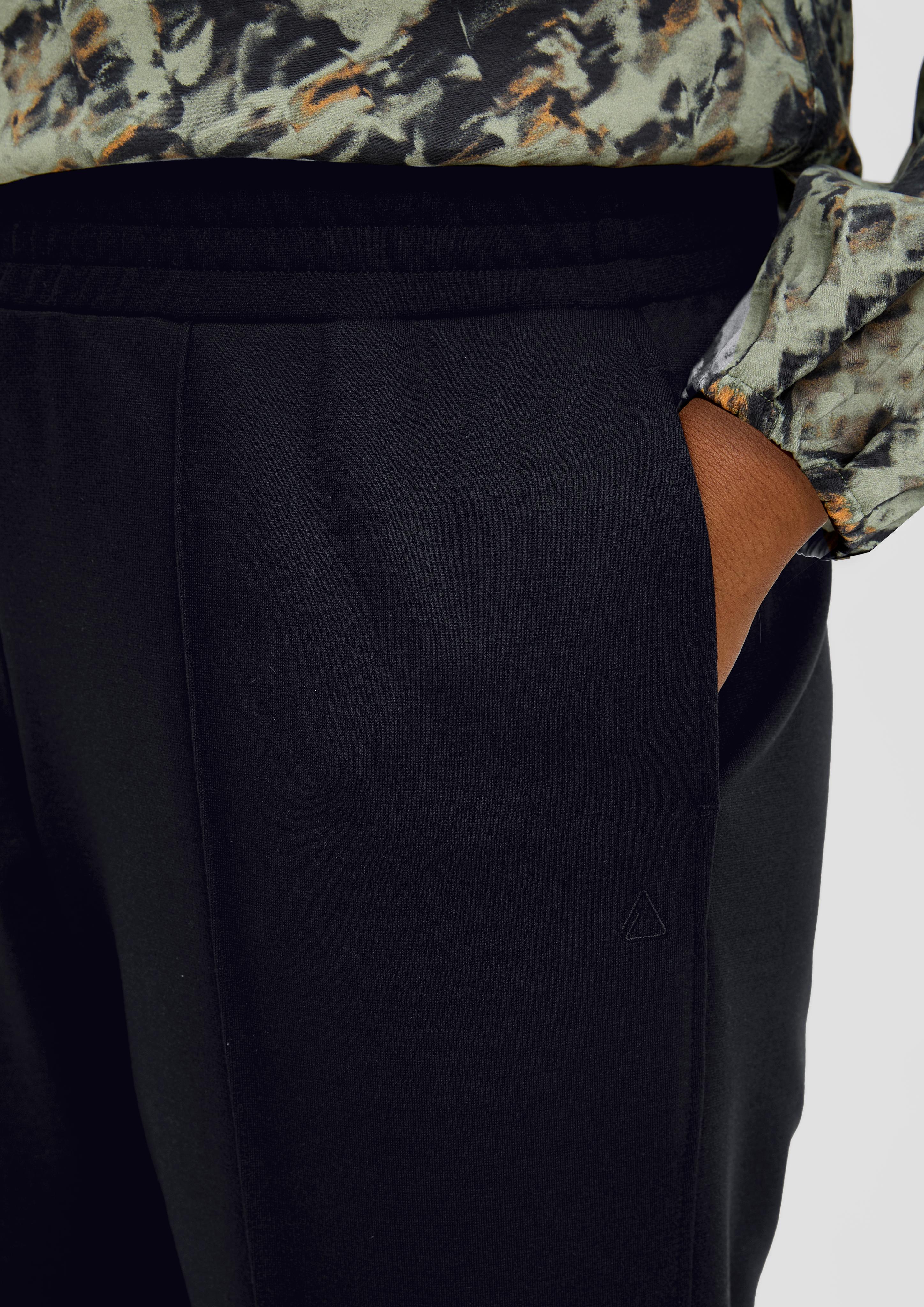Regular: Sweat-Hose mit Biesenfalten  2136836-5959