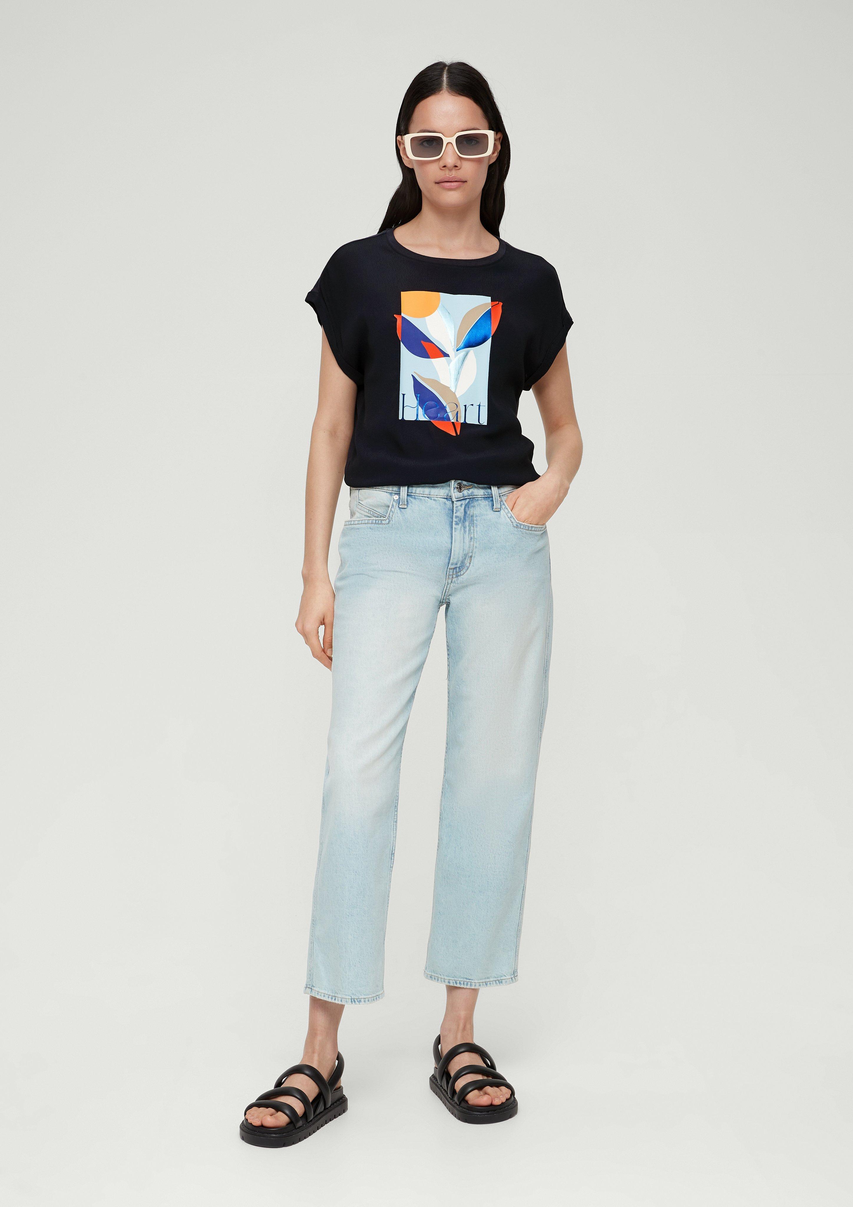 T-Shirt mit Frontprint  2133400-59D0