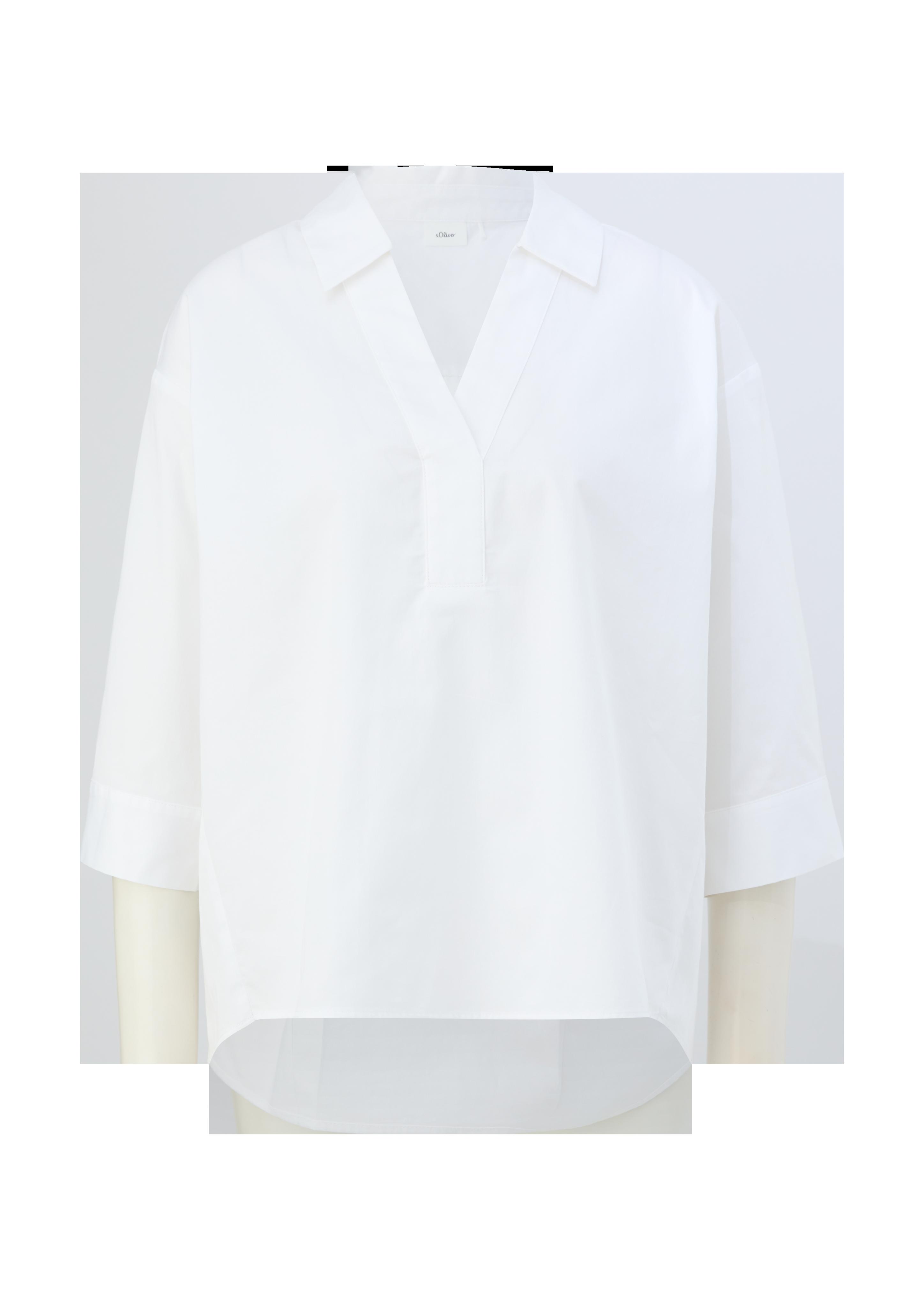 Bluse mit Polokragen  2132932-0100