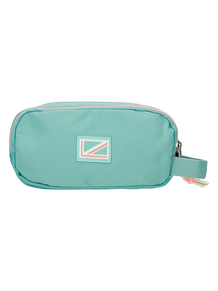 Pepe Jeans Federmäppchen in Türkis - (B)22 x (H)10 x (T)9 cm günstig kaufen onesize