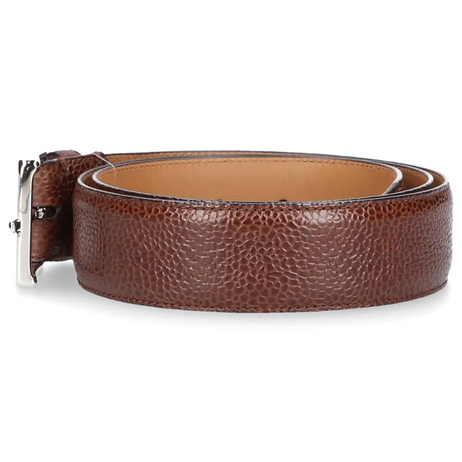 Budapester - Gürtel Leder braun - braun