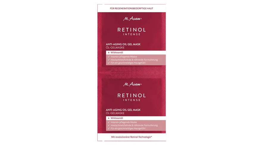 M. Asam® RETINOL INTENSE Öl-Gel Maske