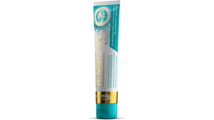 Dr. WORSEG top smile Smokers Care Zahncreme 75 ml