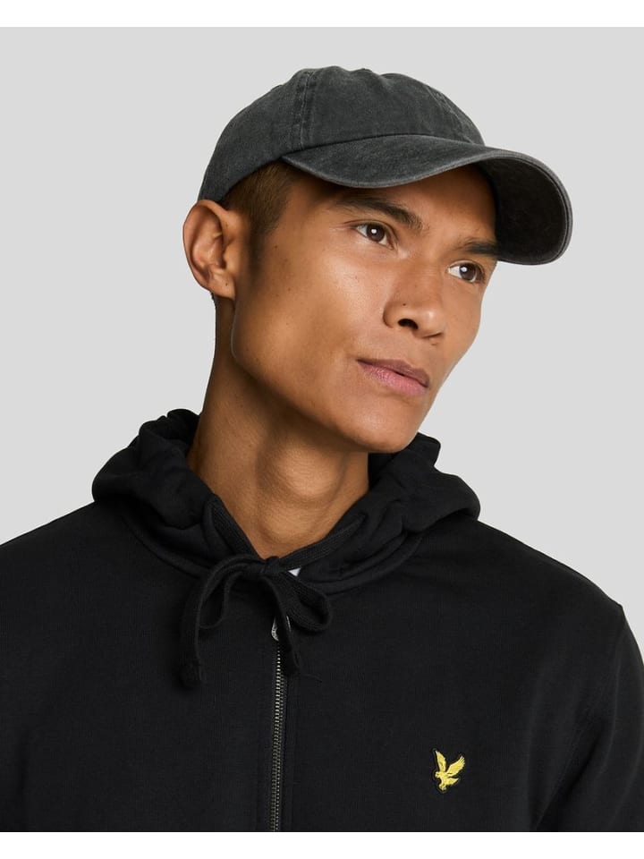 Lyle & Scott Kapuzensweatjacke in Schwarz günstig kaufen