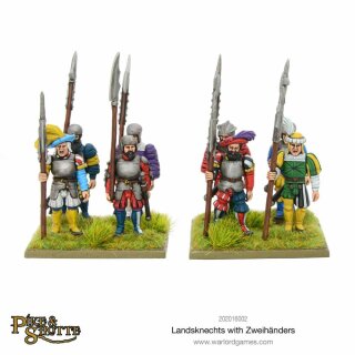 Pike & Shotte Landsknecht with Zweihanders