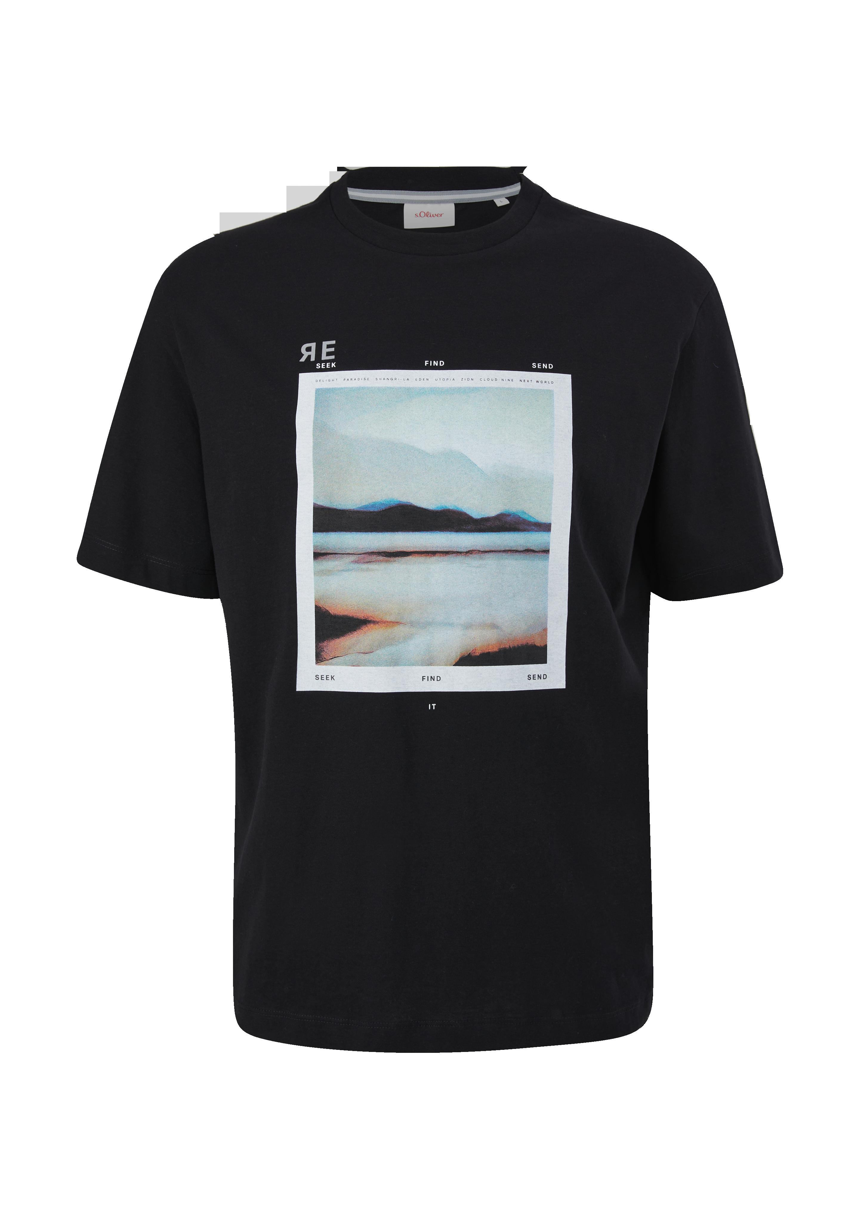 Jerseyshirt mit reflektierendem Artwork  2125683-99D1