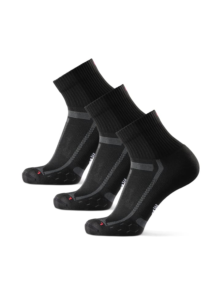 DANISH ENDURANCE Socken Long Distance in Black/Grey günstig kaufen