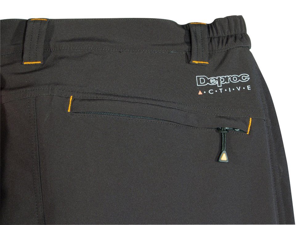 DEPROC Active Softshellhose STERLING MEN CS mit Beintasche