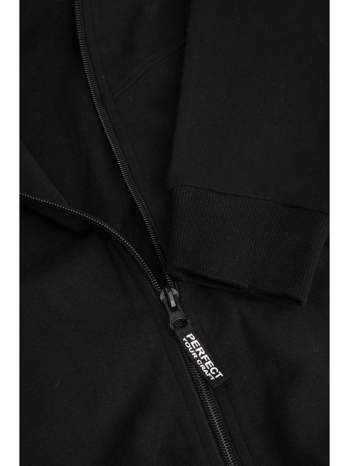 Coccodrillo Sweatshirt mit Reißverschluss  in schwarz günstig kaufen