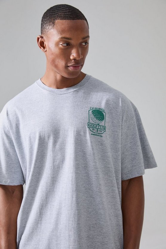 Oversize Man Active Golf Club T-Shirt