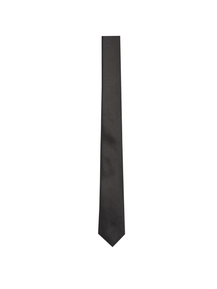 Seidensticker Krawatte Schmal (5cm) in Schwarz günstig kaufen onesize