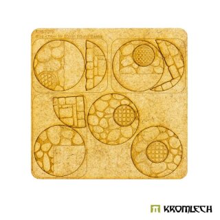 ** % SALE % ** Town Streets 50mm Round - Base Topper (47mm) (5)
