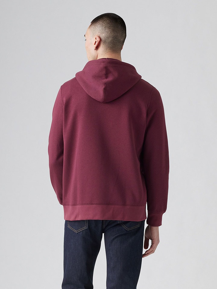 Levi´s Sweatjacke in Bordeaux günstig kaufen