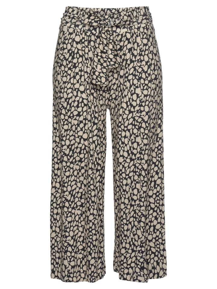 LASCANA Culotte in schwarz-sand-bedruckt günstig kaufen