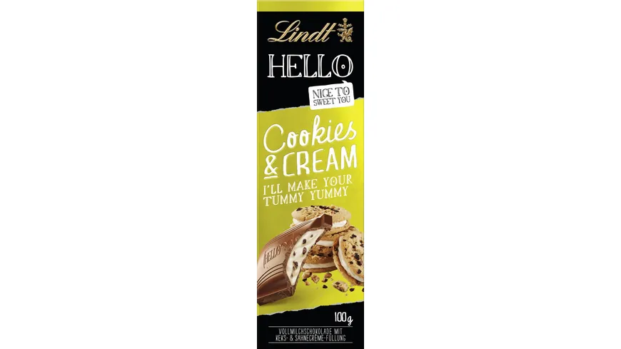 Lindt Hello Cookies & Cream 100 g