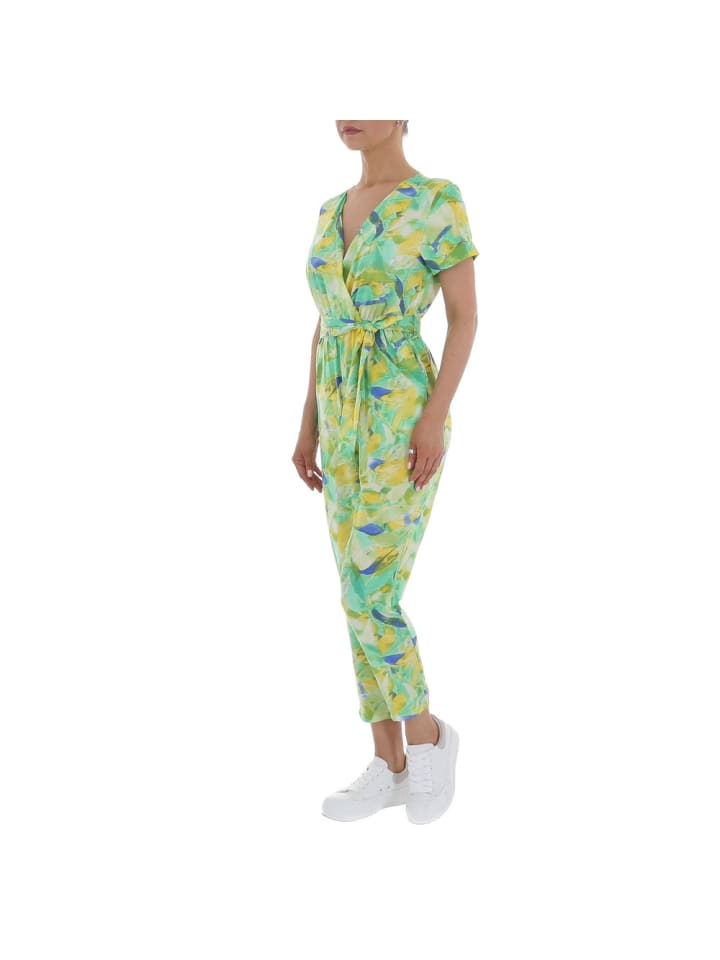 Ital-Design Jumpsuit & Zweiteiler in Grün und Gelb günstig kaufen