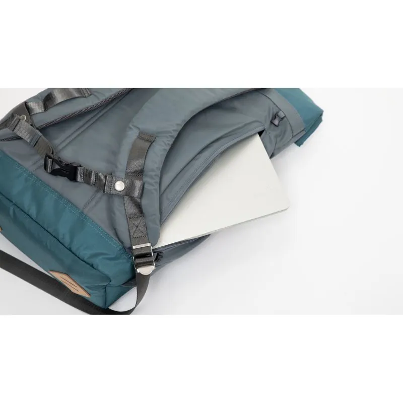 Doughnut Christopher Jungle Backpack - charcoal x teal