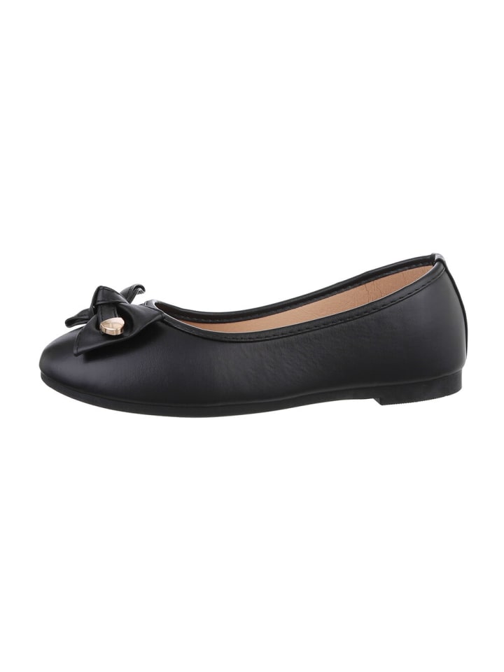 Ital-Design Ballerina in Schwarz günstig kaufen