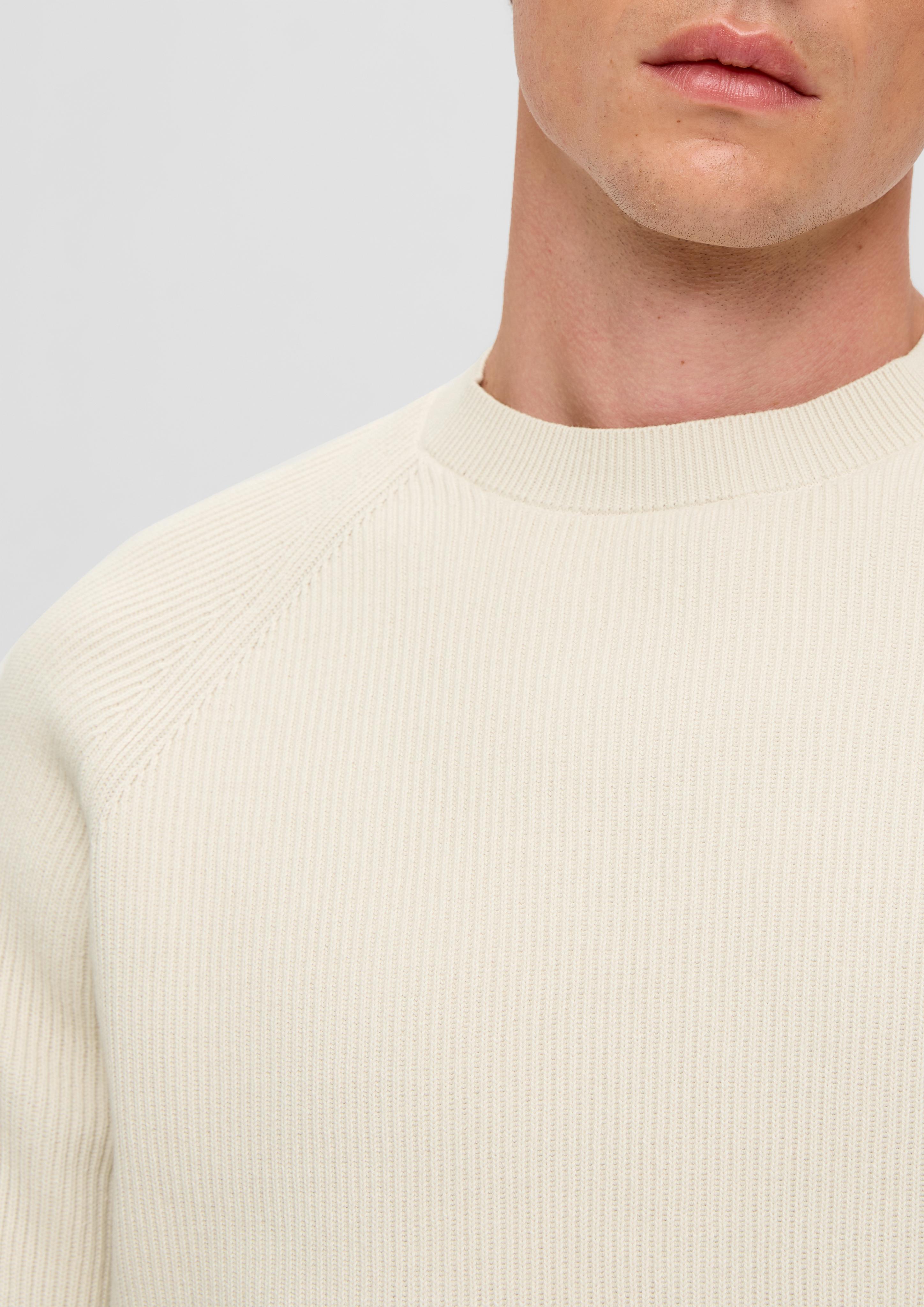 Strickpullover mit Rippstruktur  2139367-0330