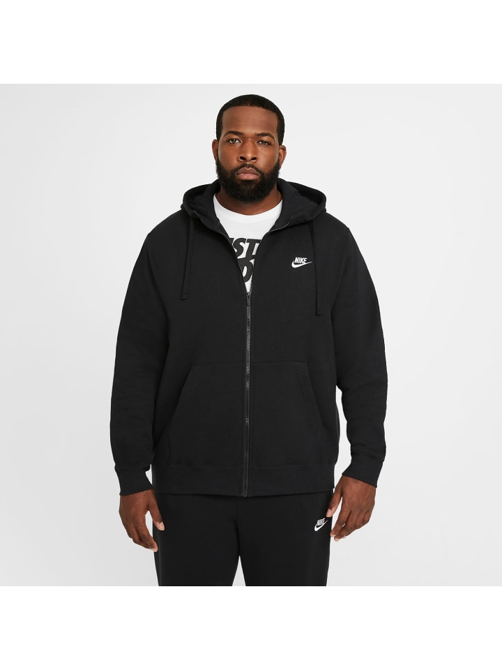Nike Hoodie Sportswear Club Fleece in Schwarz günstig kaufen S