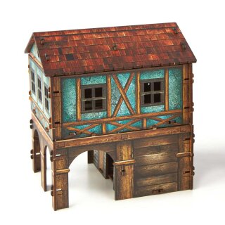 Terrain Systems: Constructions - Merchant Houses (Medieval Town)