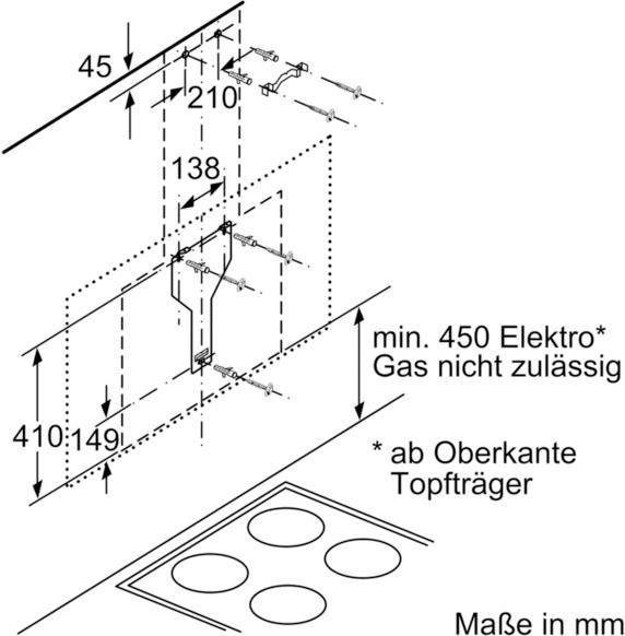 BOSCH Kopffreihaube Serie 8 DWF97RV60
