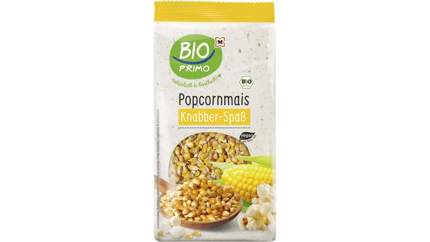 BIO PRIMO Bio Popcornmais Knabberspaß 500 g