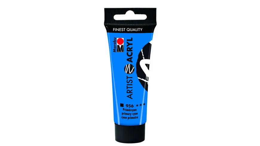 Marabu Artist Acryl, Primärcyan 956, 22 ml 22 ml