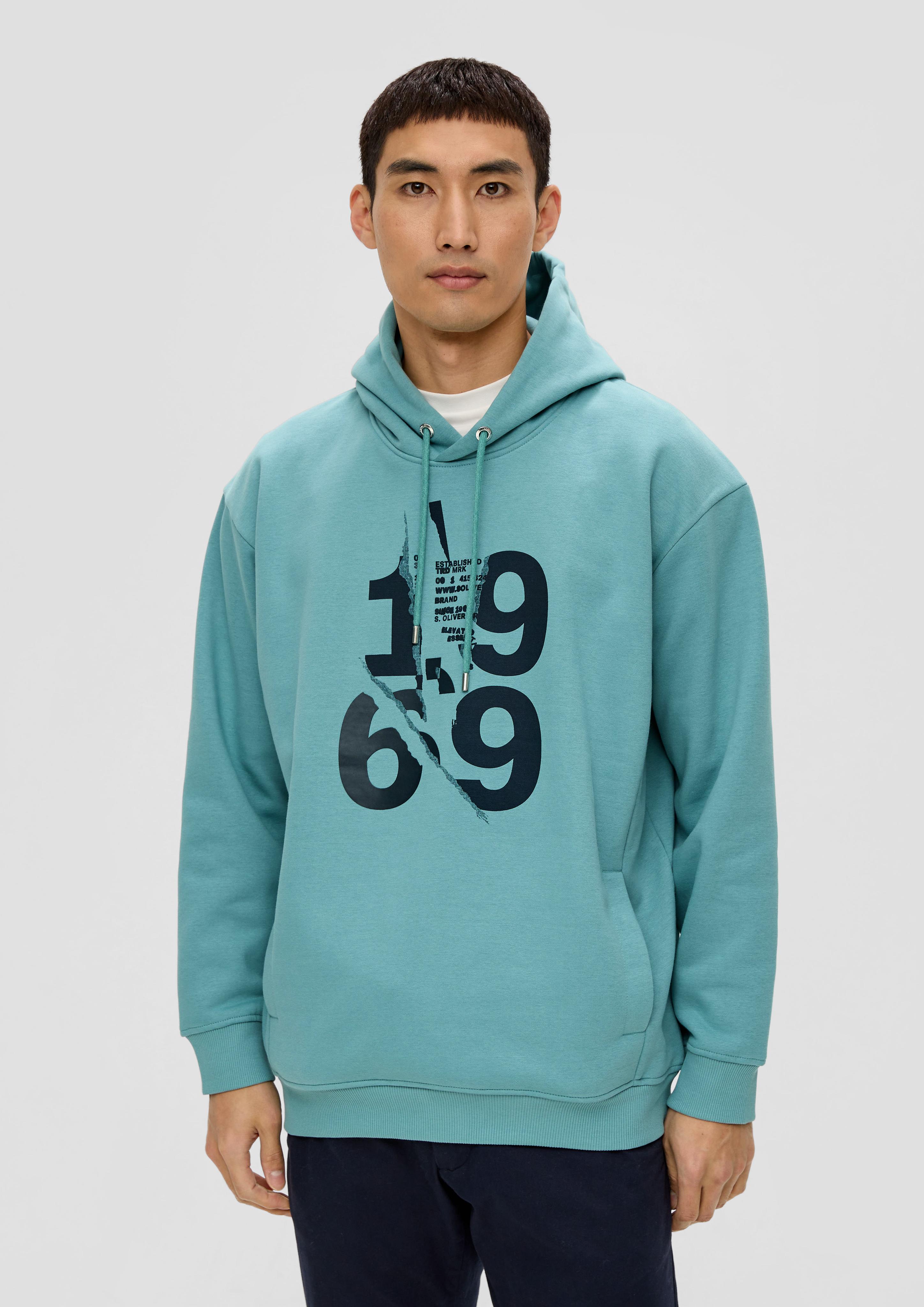 Kapuzensweater mit Frontprint  2138658-65D2