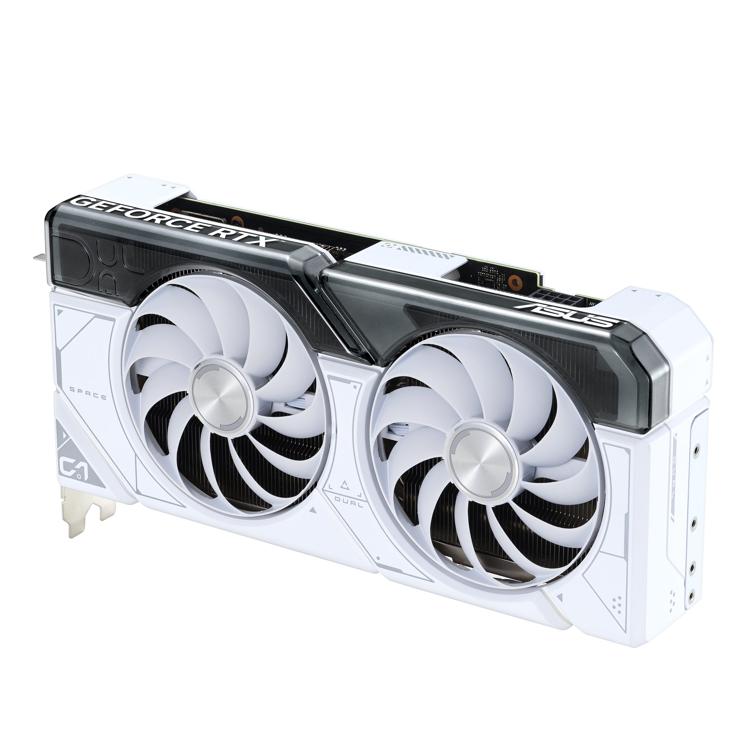 Asus DUAL-RTX4070-12G-WHITE Grafikkarte (12 GB, GDDR6X)