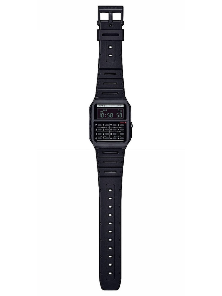 Casio Digitaluhr mit Taschenrechner Vintage Edgy Schwarz günstig kaufen onesize