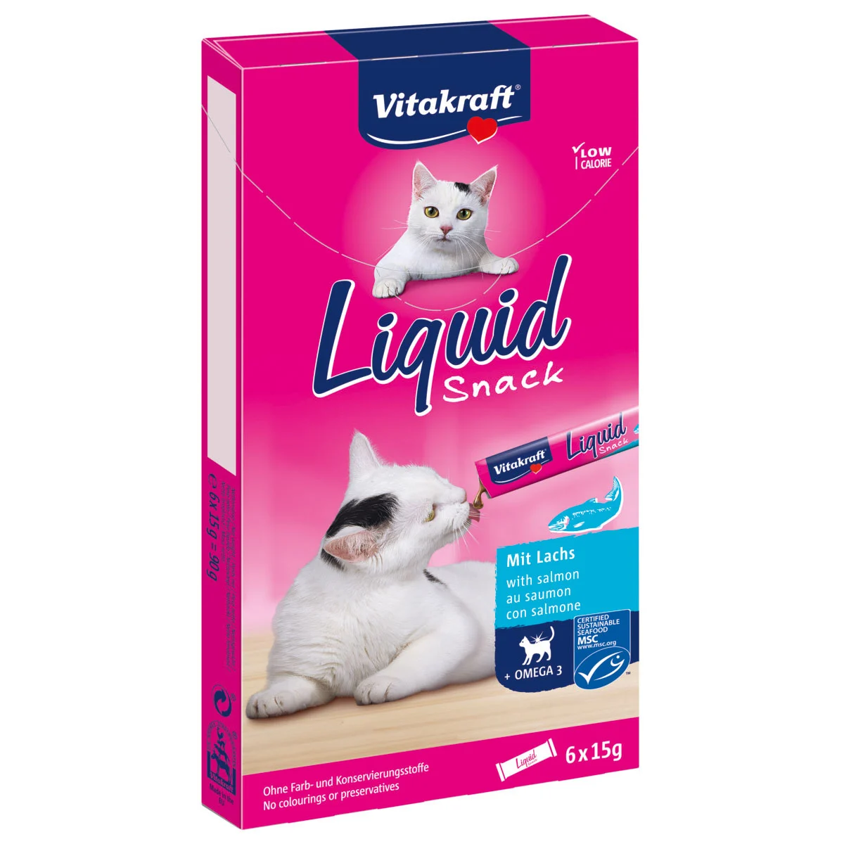 Vitakraft Cat liquid Snack Lachs günstig kaufen