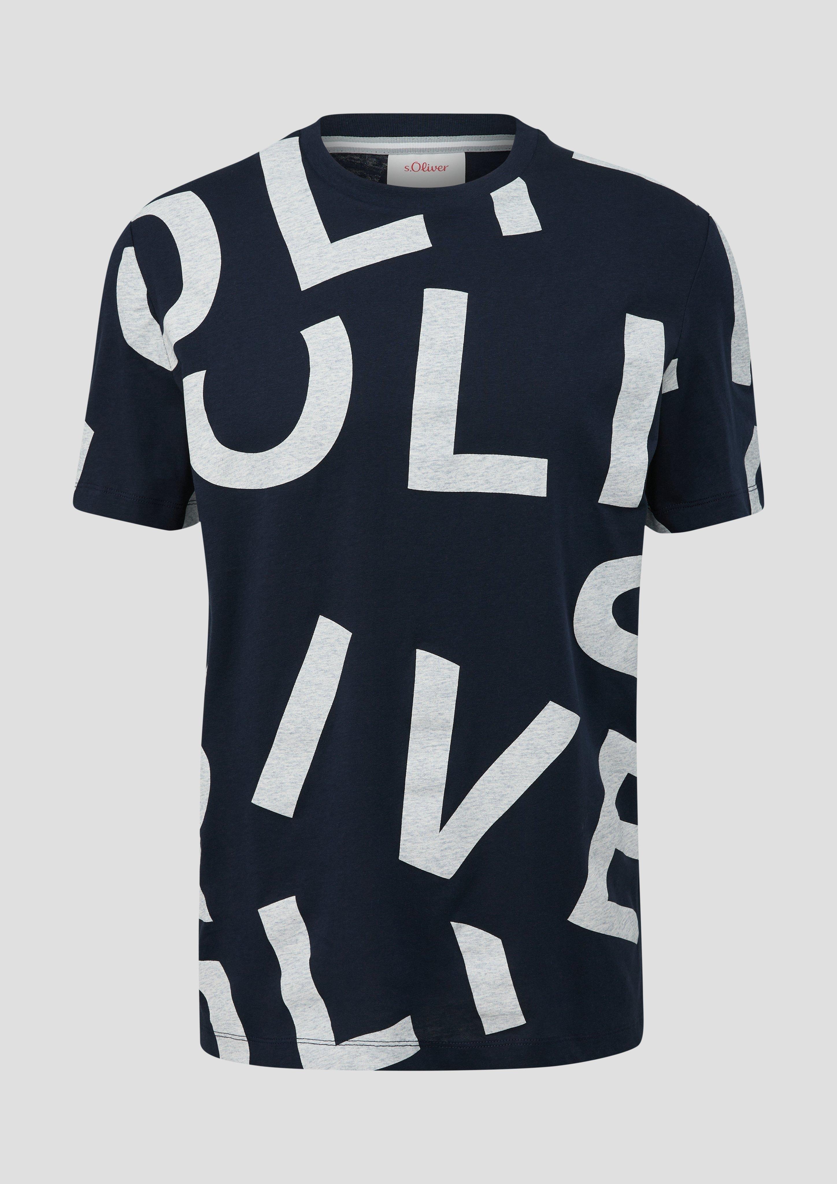 Baumwollshirt mit Allover-Print  2138640-59F1