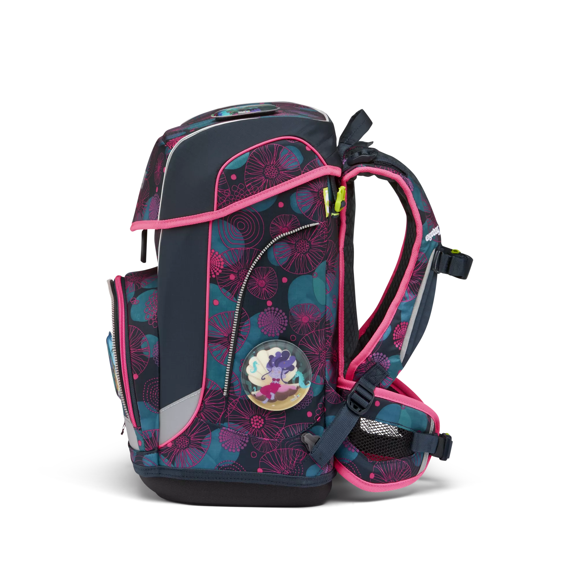 ergobag Schulranzen-Set KorallBär