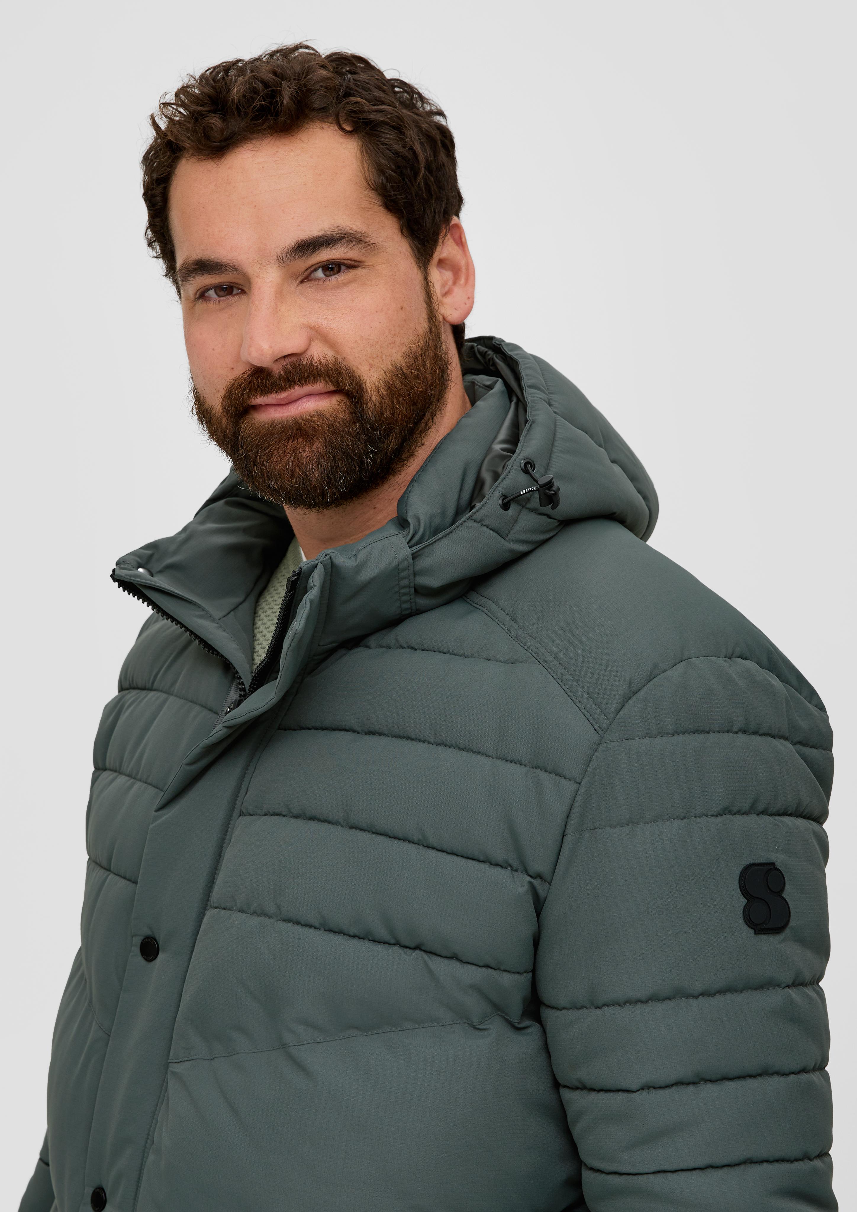 Sportive Steppjacke in strukturierter Qualität  2137154-7909
