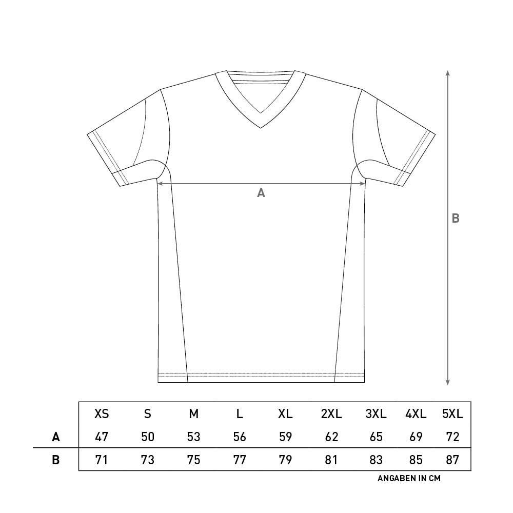Herren T-Shirt Football-Jersey SKYLINE