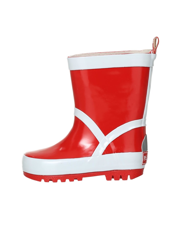 Playshoes Gummistiefel uni in Rot günstig kaufen