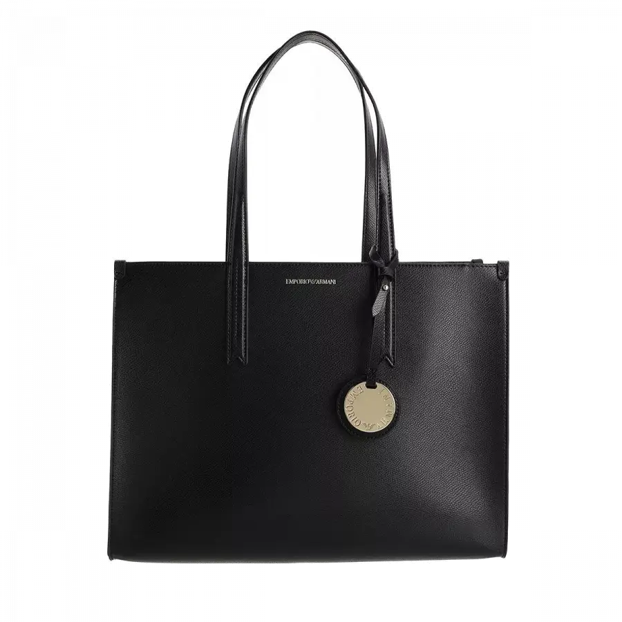 Emporio Armani - Emporio Armani Shoulder Bags Leder Black - schwarz