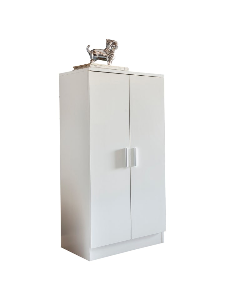 KADIMA DESIGN Schuhschrank mit 2 Türen 55x108x35 cm Schuhregal Holz günstig kaufen onesize