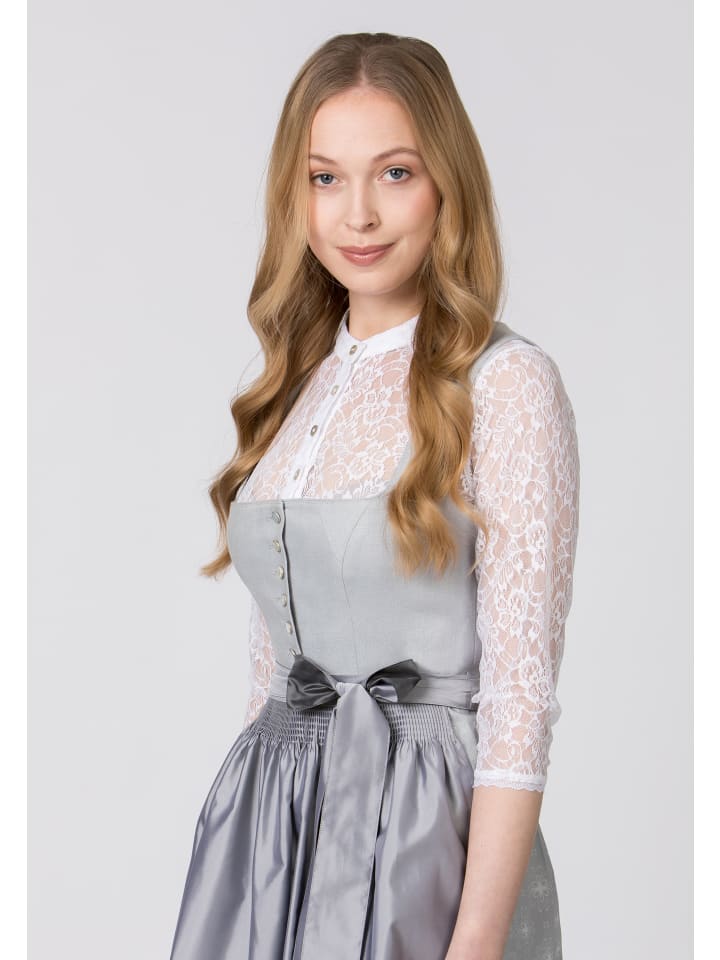 Stockerpoint Stockerpoint Dirndl Audrey in hellgrau günstig kaufen