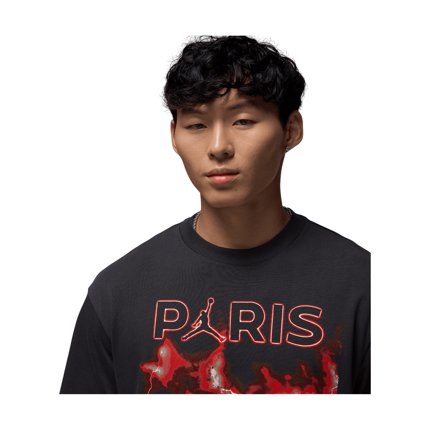 Jordan Paris St. Germain Graphic T-Shirt Schwarz F045