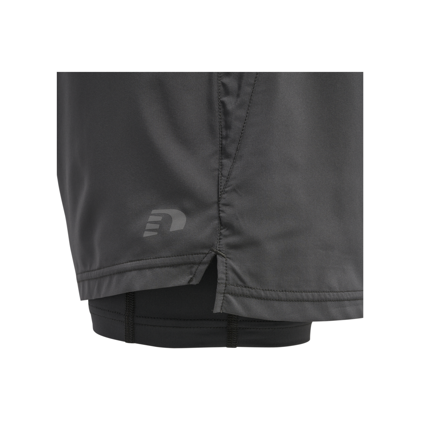 Newline 2in1 Short Running Grau F2162