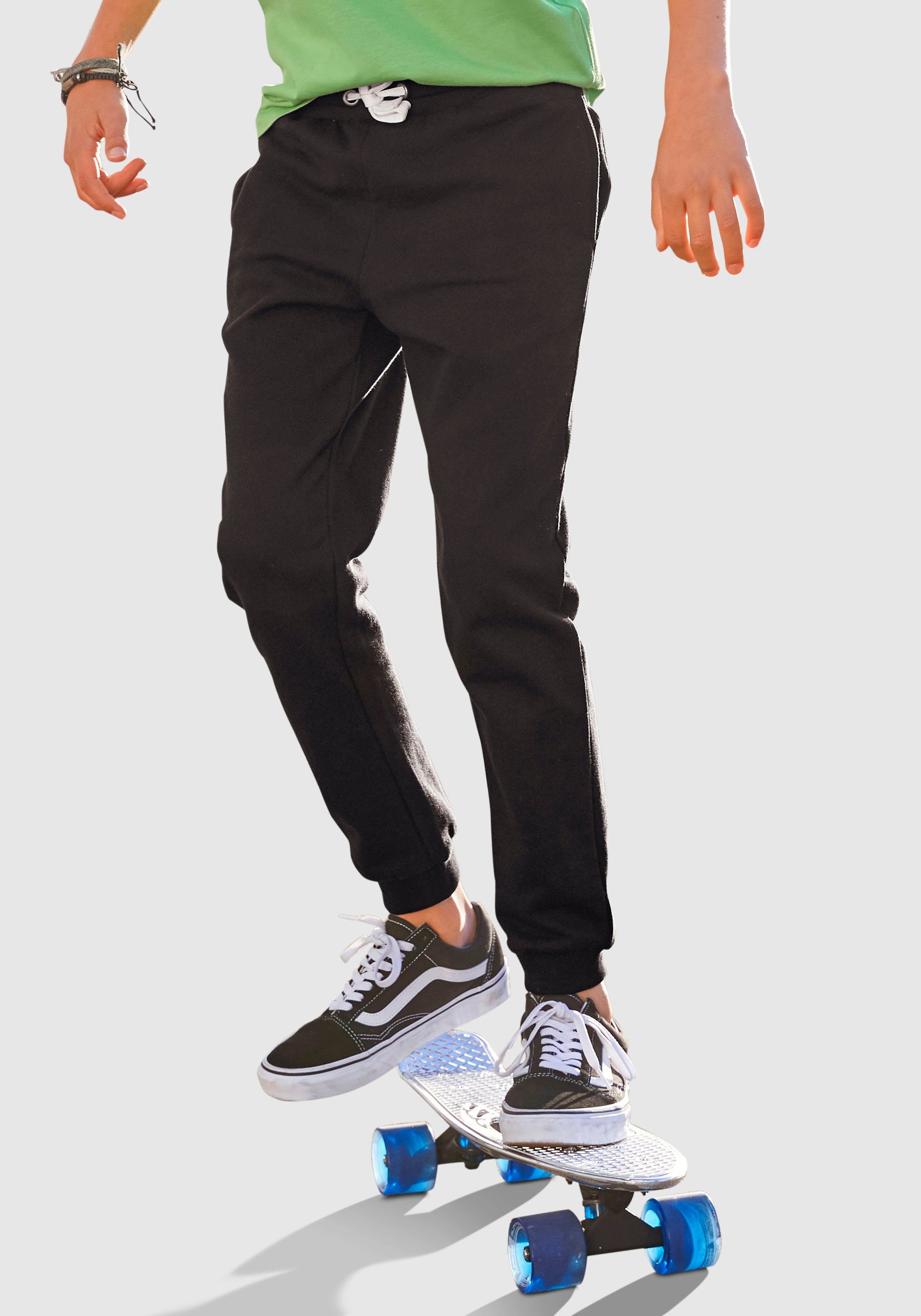 KIDSWORLD Jogginghose Sweathosen (Packung, 2-tlg)
