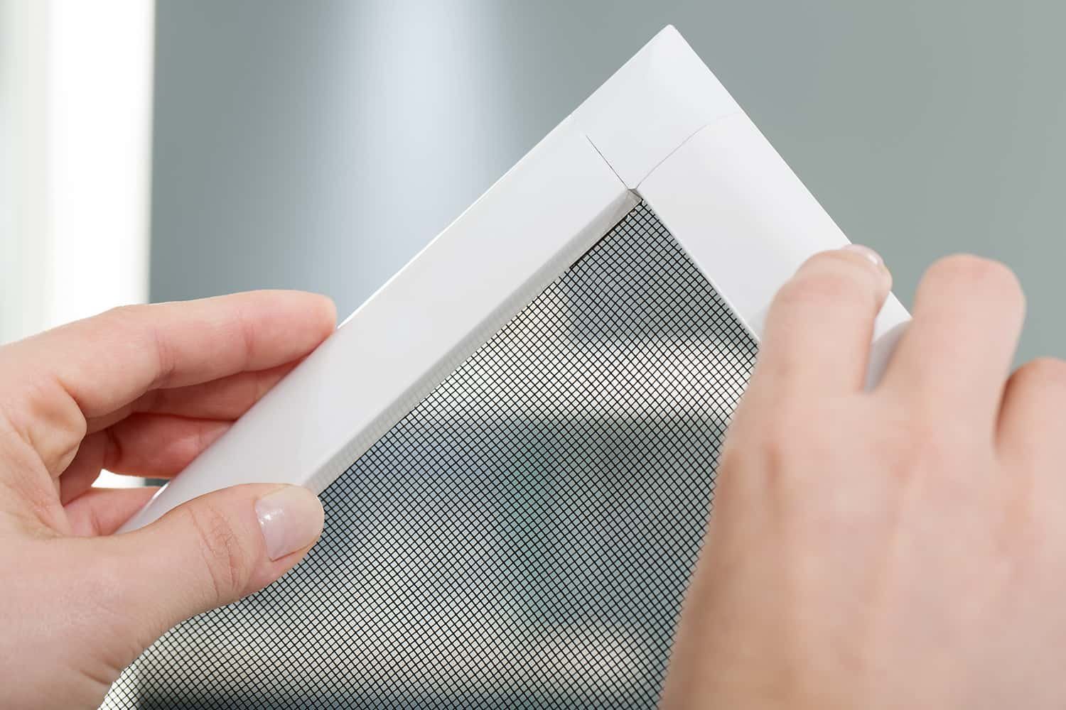 empasa Insektenschutz-Fensterrahmen START, Insektenschutz Fliegengitter Fenster START Fliegenschutz Alurahmen