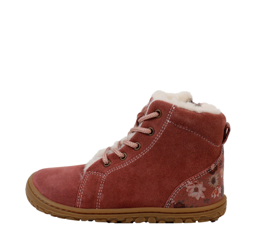 Lurchi Stiefel Nurdi- Barefoot - rosa fantasia