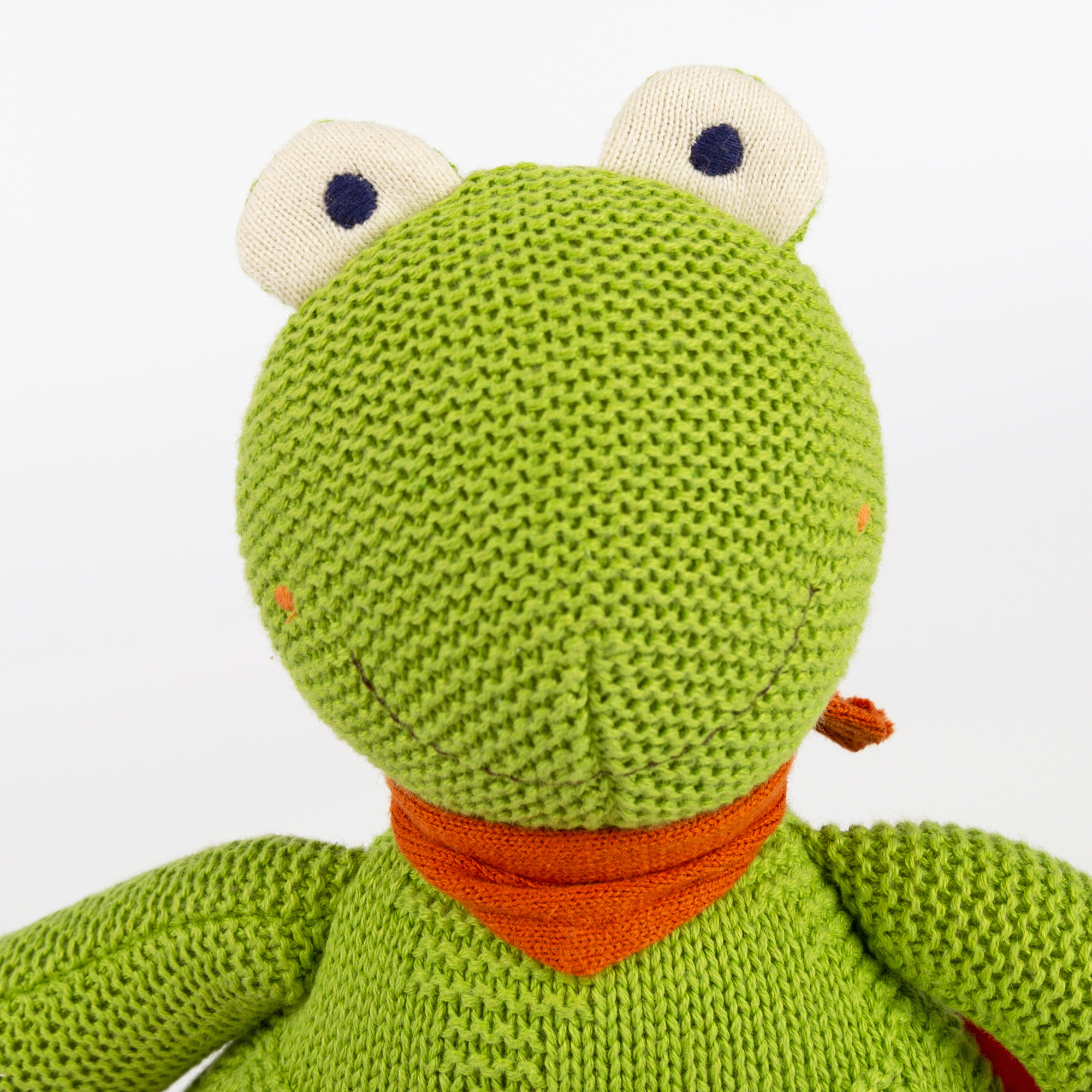 Baby Strick-Spieluhr Frosch