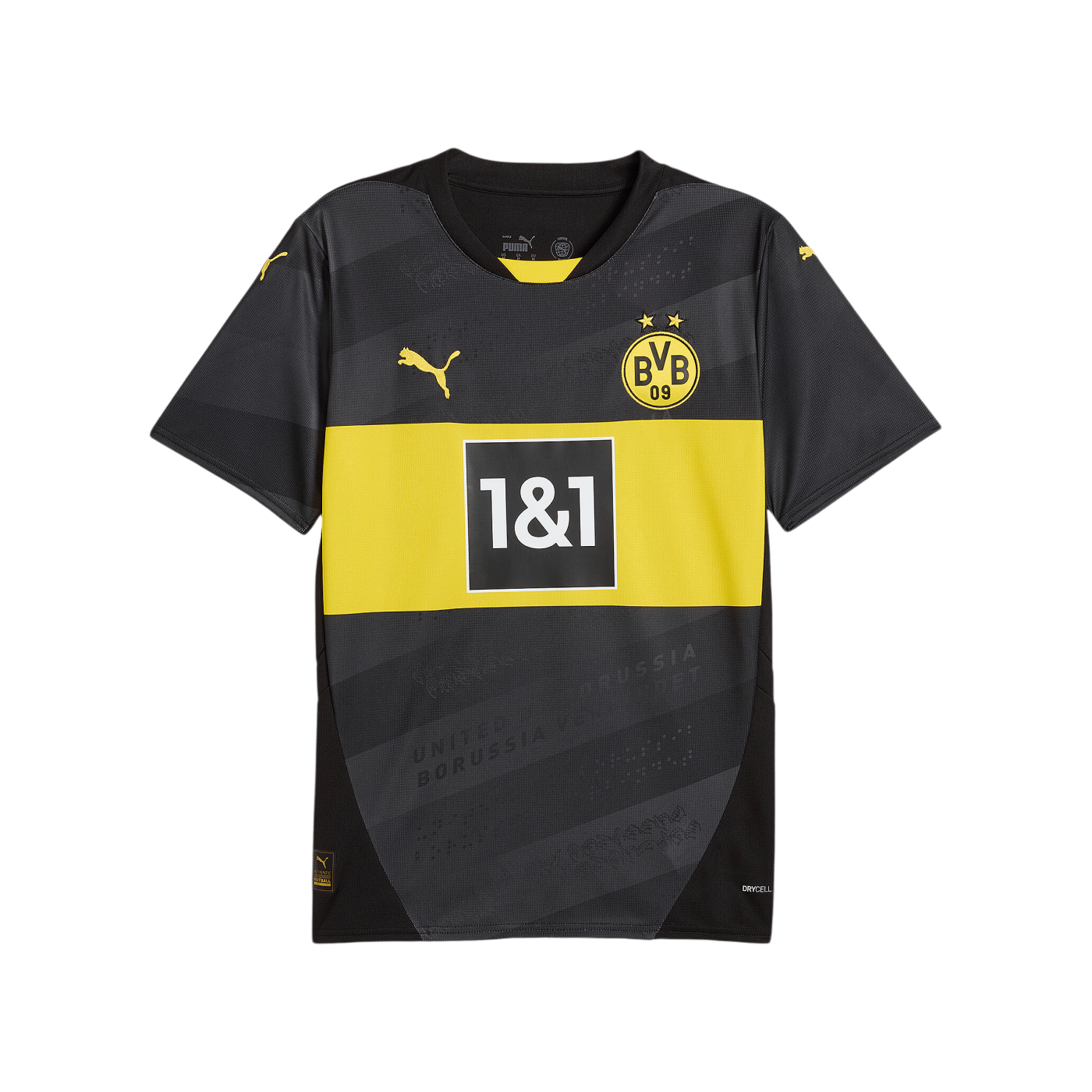 PUMA BVB Dortmund Trikot Away 2024/2025 Schwarz F02
