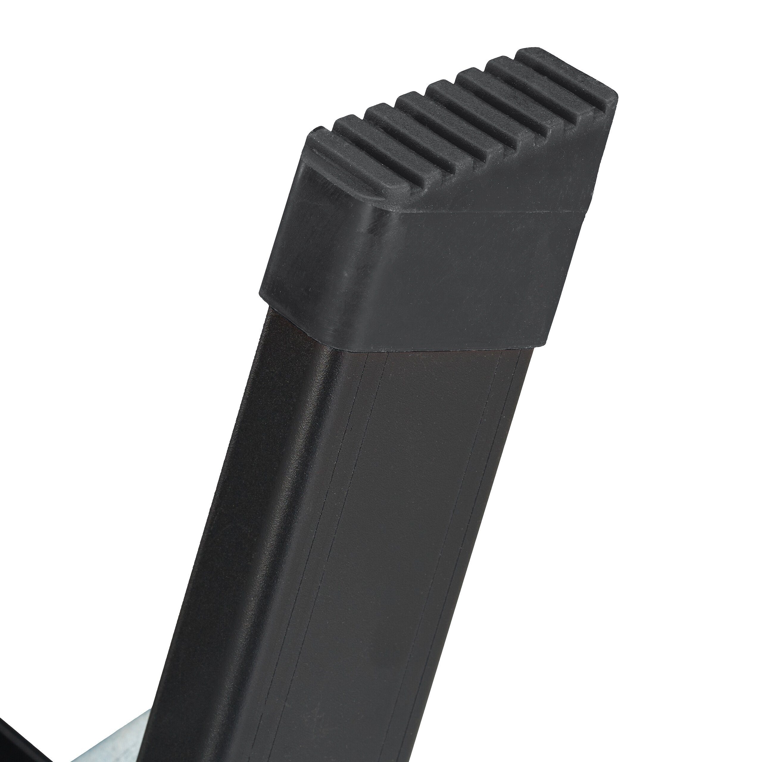 relaxdays Bockleiter Klappbare Trittleiter aus Aluminium, 2 Stufen